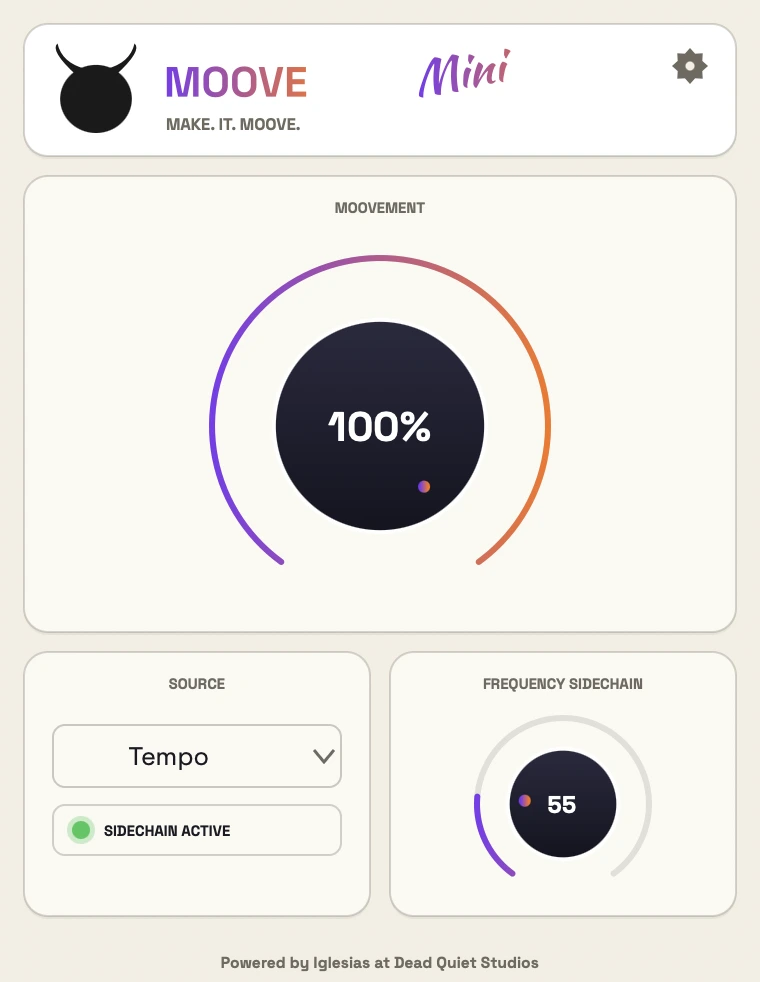 Moove Mini light theme