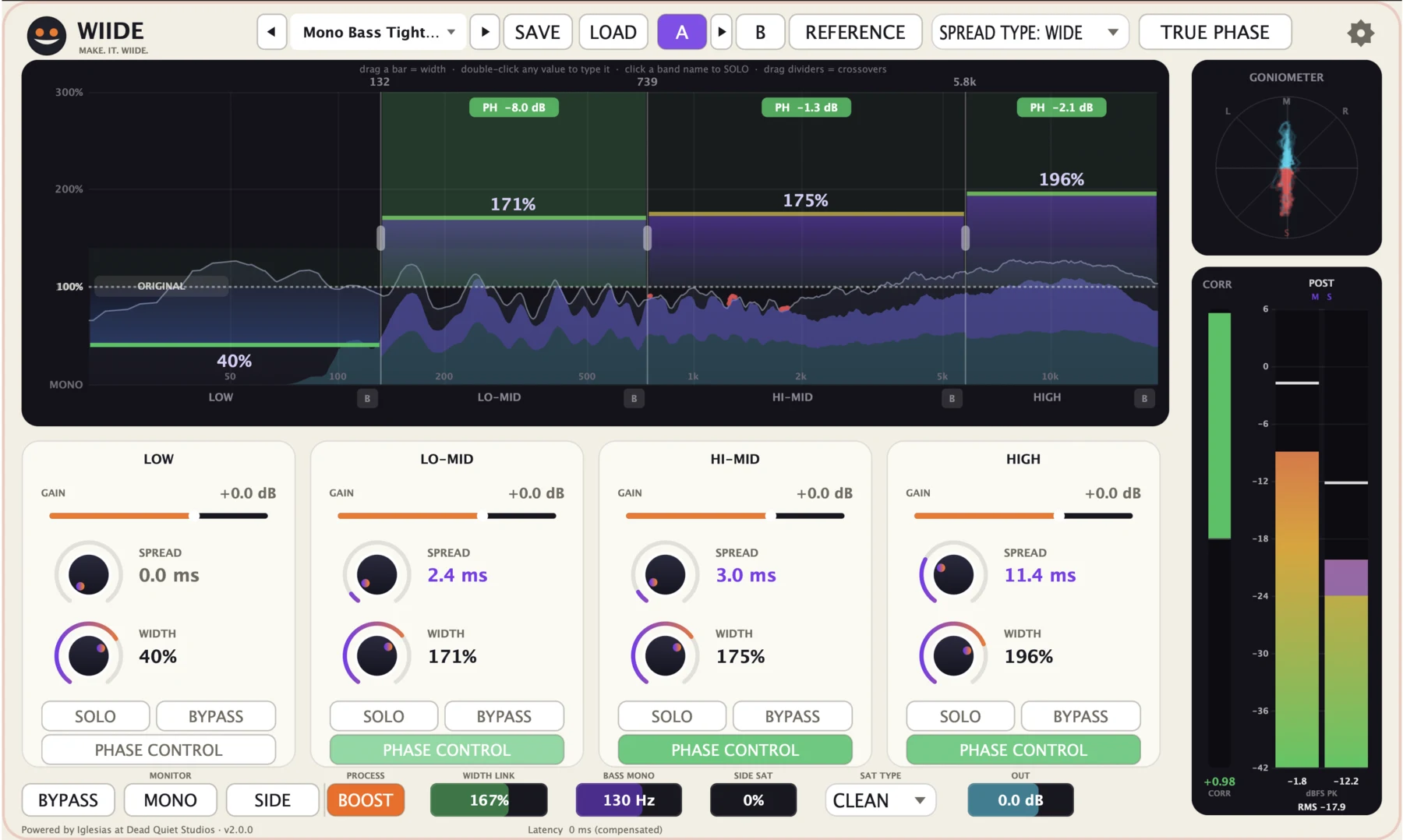 WIIDE plugin interface
